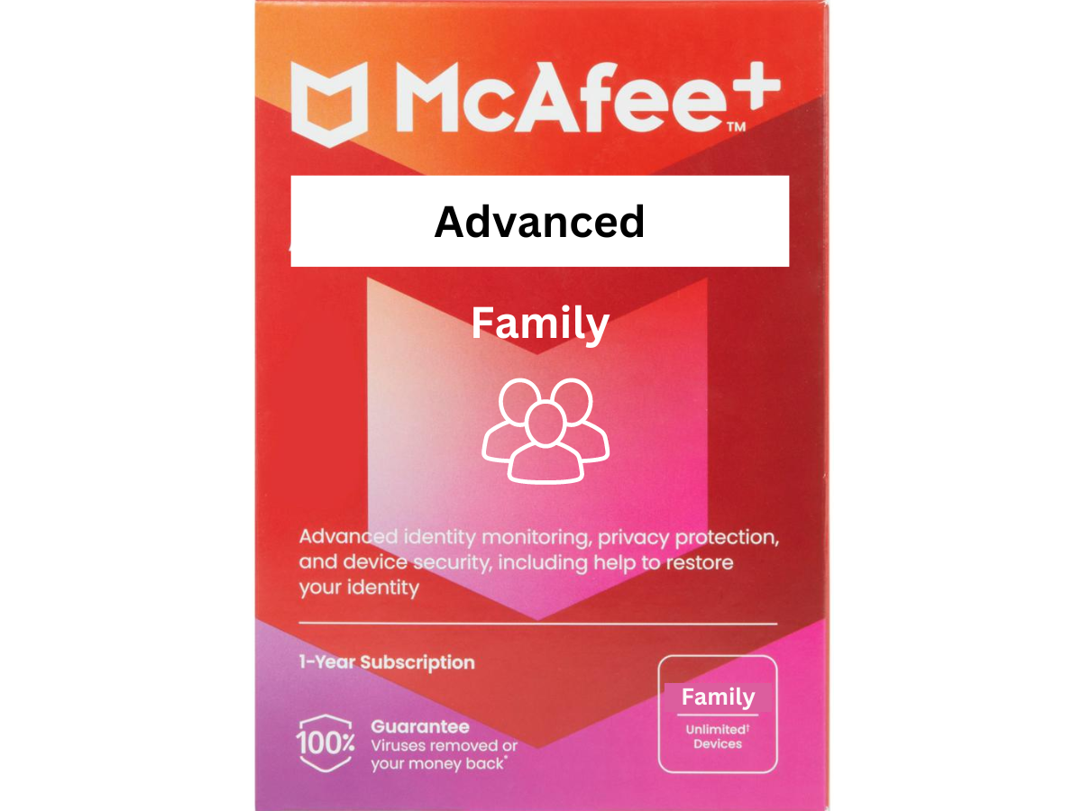 McAfee+ Advanced Family