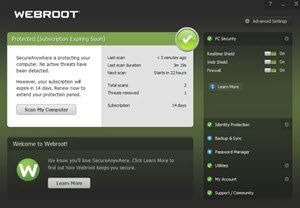 websroot antivirus